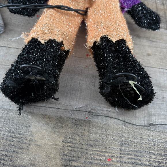 Halloween Black Cat Light Up Greeter Decoration - Picture 7 of 9